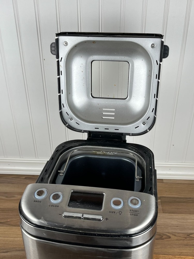 Cuisinart CBK-110 Bread Maker Compact Automatic Stainless Steel Silver - Tested