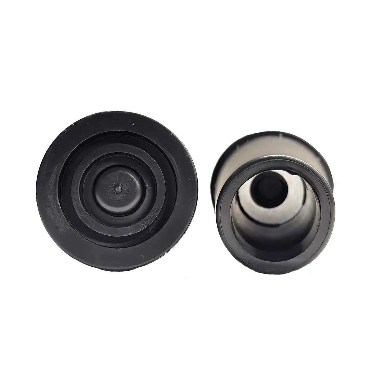 2 Pcs Cane Tips 3/4 Inch Heavy Duty Rubber Cane Tips Anti Slip TPR Replacement