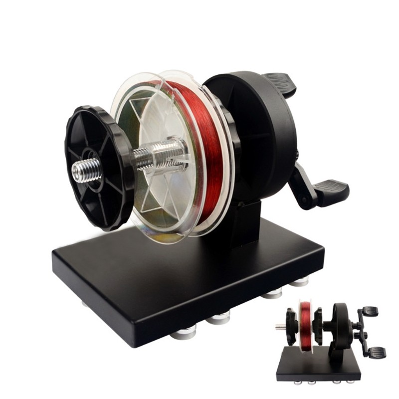 Multi-Function Fishing Line Winder Spooler Machine Station Casting and Spinning