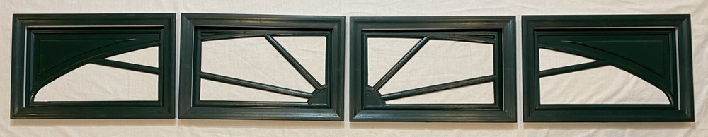 Hunter Green Amarr Garage Door Window Kit Short Panel Frame Insert Glass Options