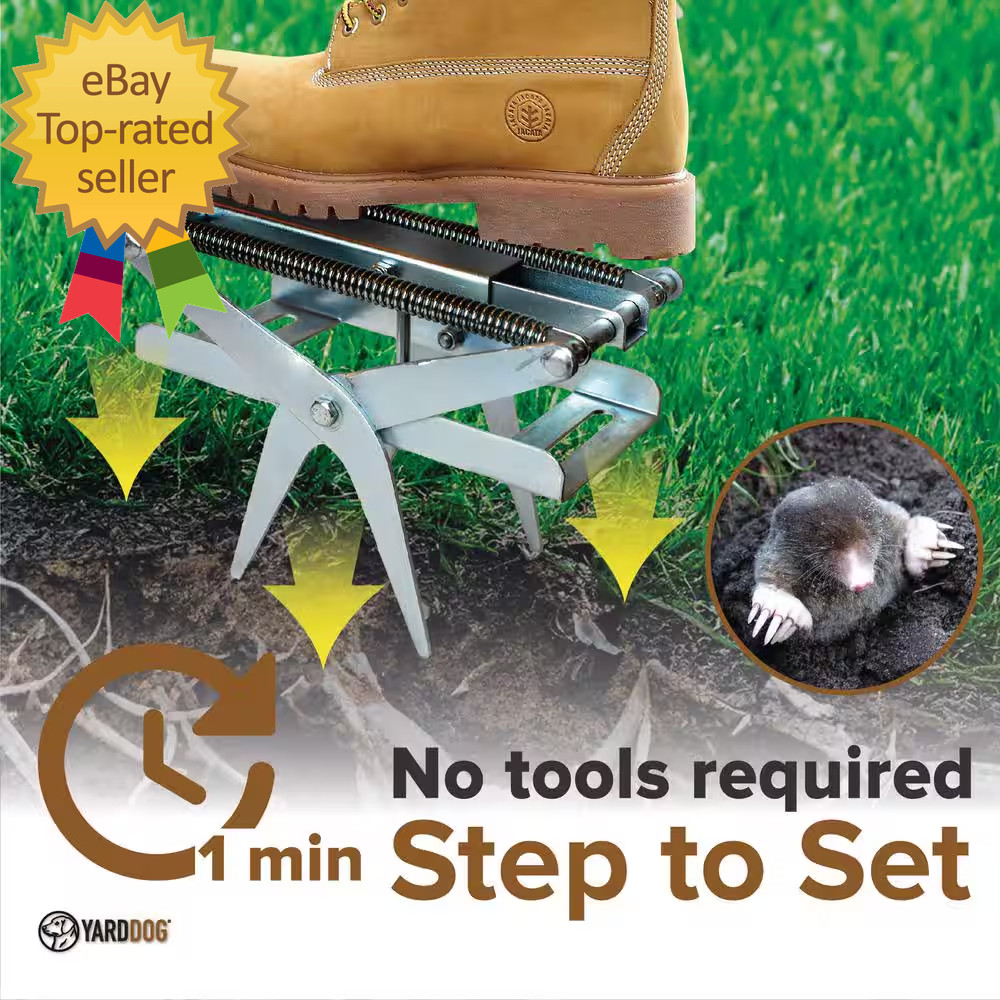 Mole Trap easy to use and handle