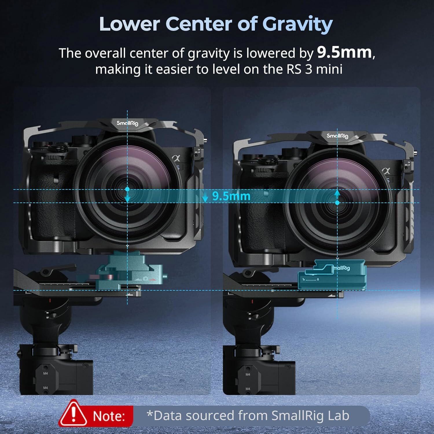 SmallRig QR Plate for Arca for DJI RS 4/RS 4 Pro/RS3/RS 3 Pro/RS 3 mini/RS 2