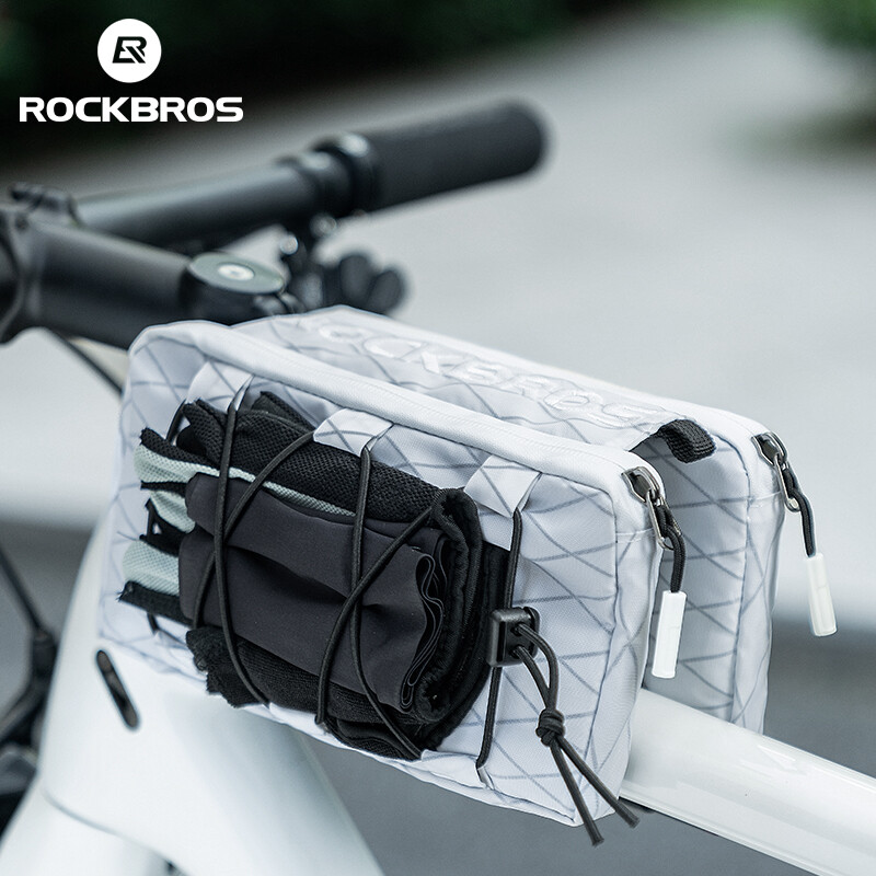 ROCKBROS MTB Road Front Bicycle Crossbar Bike Frame Small Pannier Saddle Bag 1L