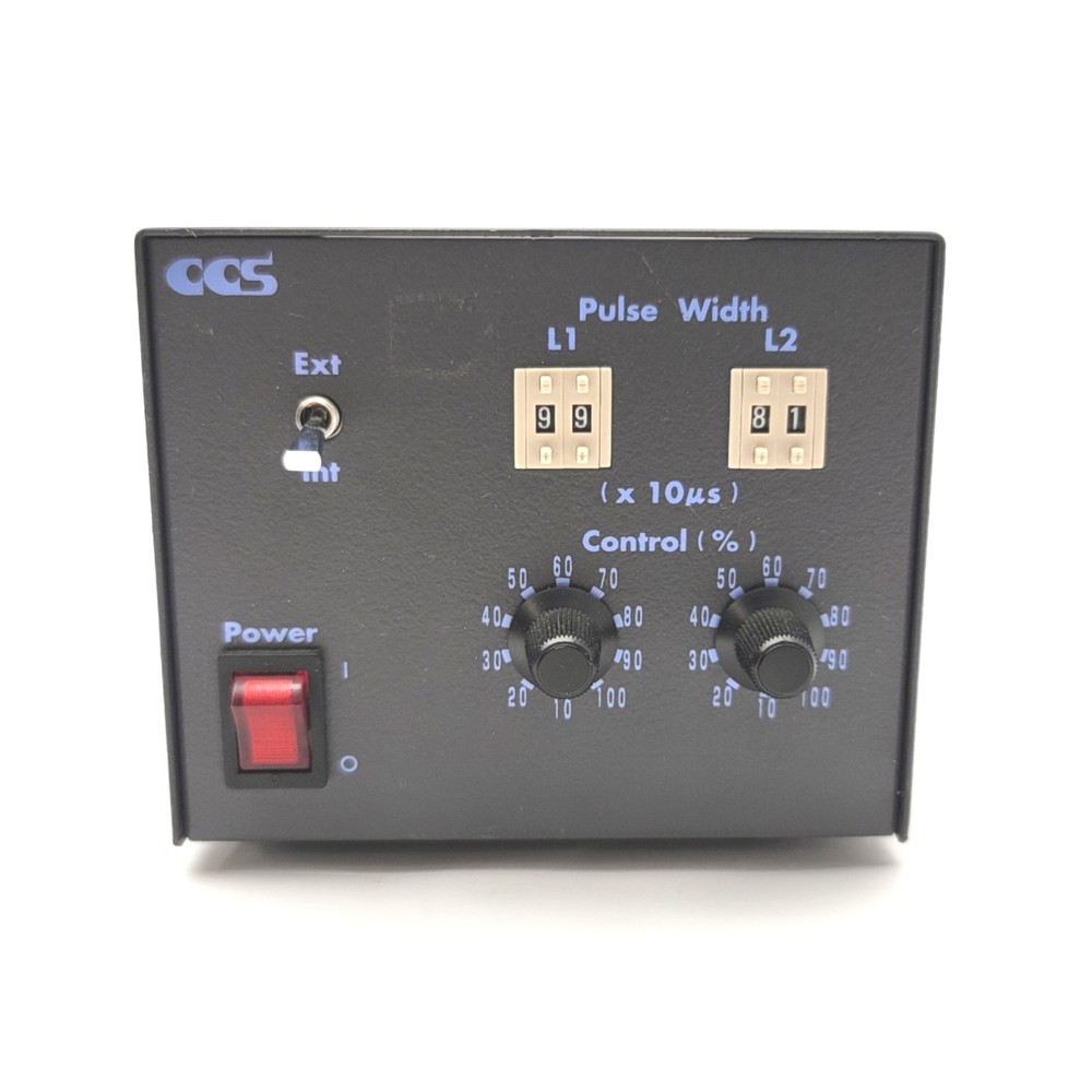 CCS PTU-3012 2-Channel Strobe Control Unit 100-240VAC Input, 18VDC Output