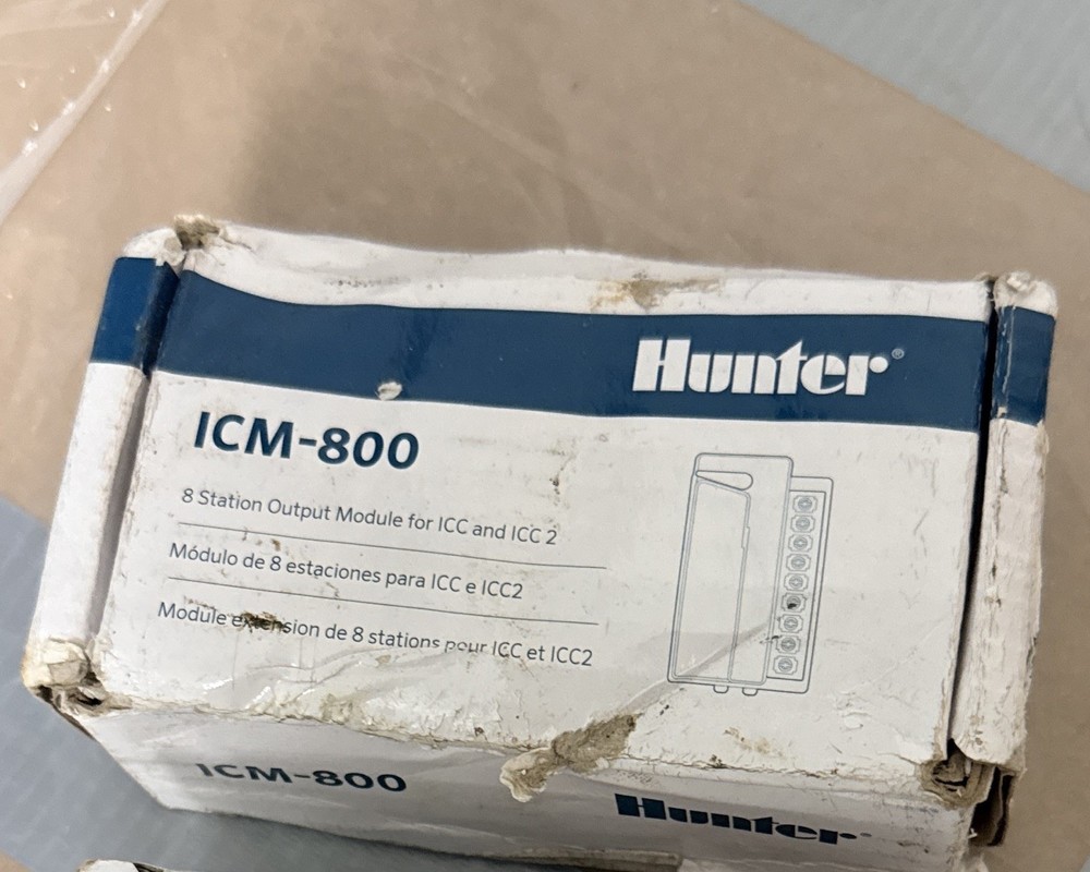Hunter ICM-800 8-Zone Station Expansion Module for ICC ICC2 HCC Timer Controller