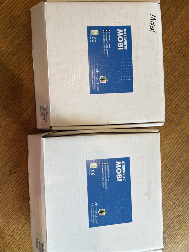 2pk! eInstruction Interwrite Mobi IP501 Digitizer Tablet As Is, On When Charging
