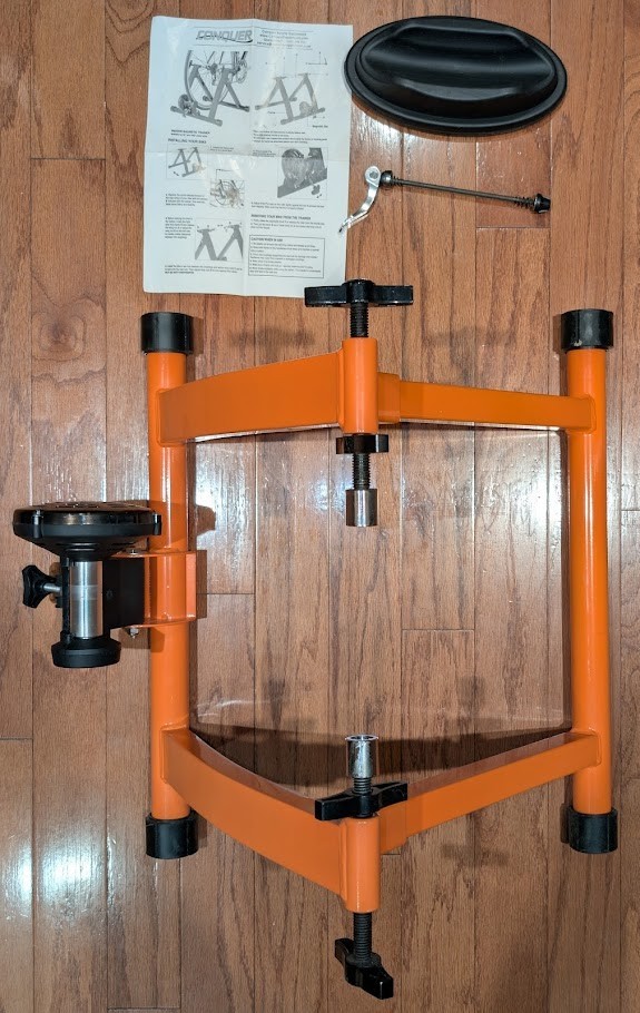CONQUER Indoor Magnetic Resistance Bicycle Trainer