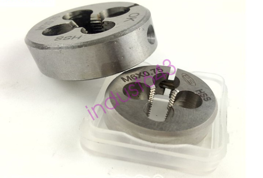 1pc M10 X 1mm  Right hand Adjustable Split Die Thread tool die