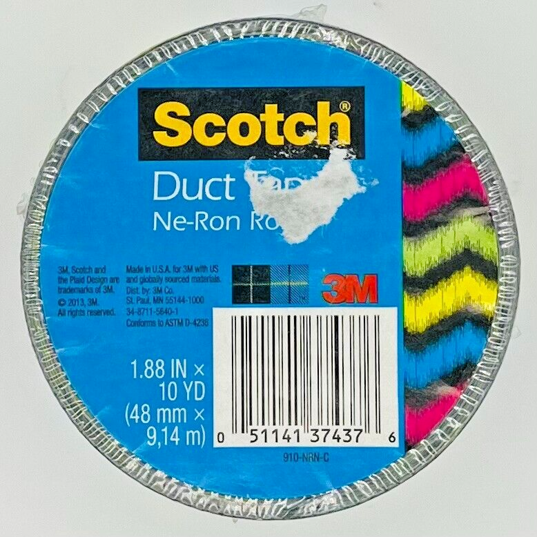3M SCOTCH DUCT APE NE-RON RON IMPERFECT PACKAGING