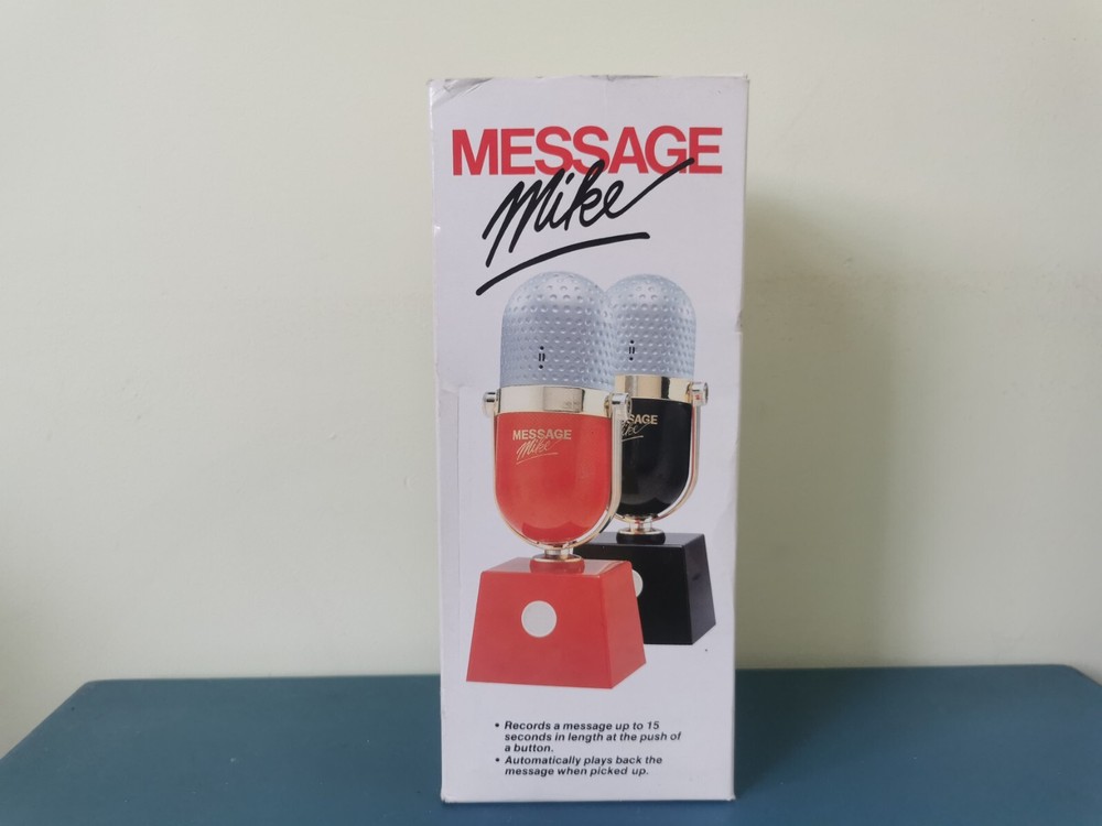 Waco Message Mike Recorder Red