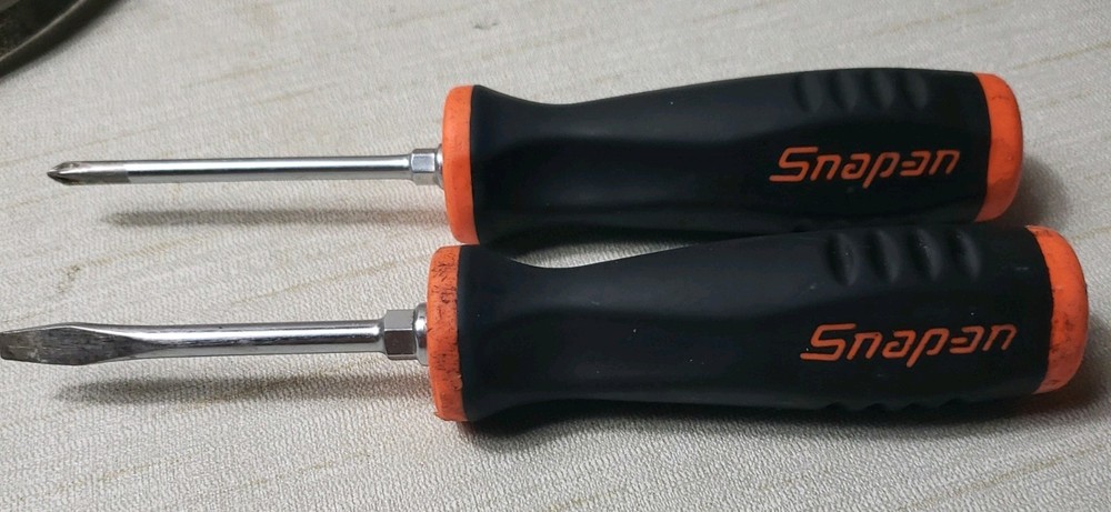 SNAP-ON #1  PHILLIPS HEAD & FLAT HEAD SCREWDRIVERS