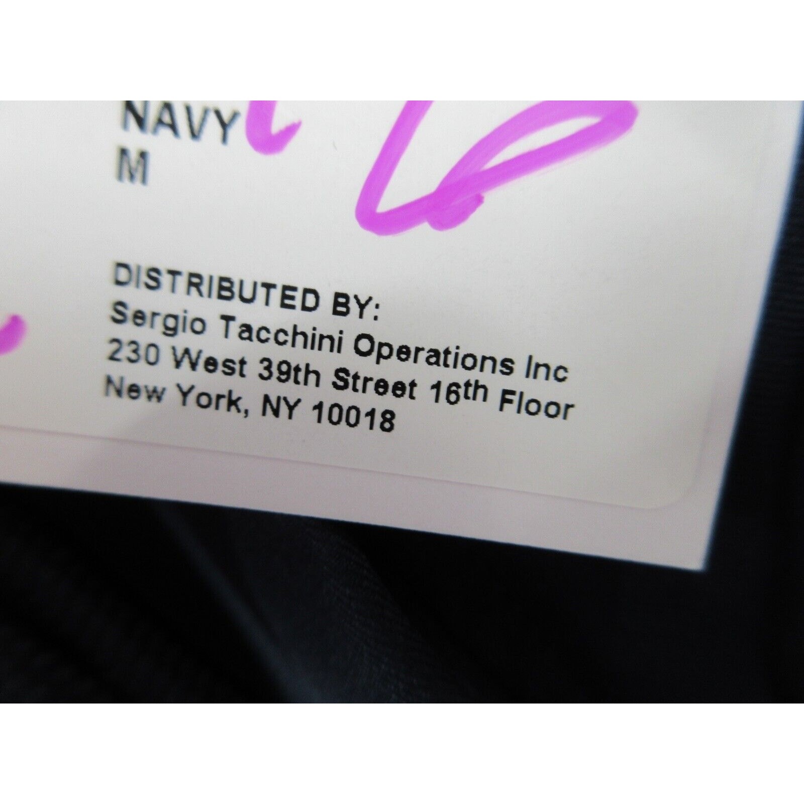 NWT Sergio Tacchini Monte Carlo Tennis Shorts Navy Blue Logo Men's Medium