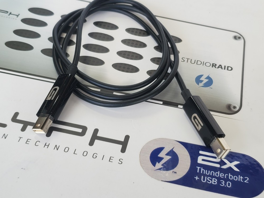 Glyph StudioRAID 4 TB 2-Bay USB 3.0/Thunderbolt 2 RAID Array #52992 tested