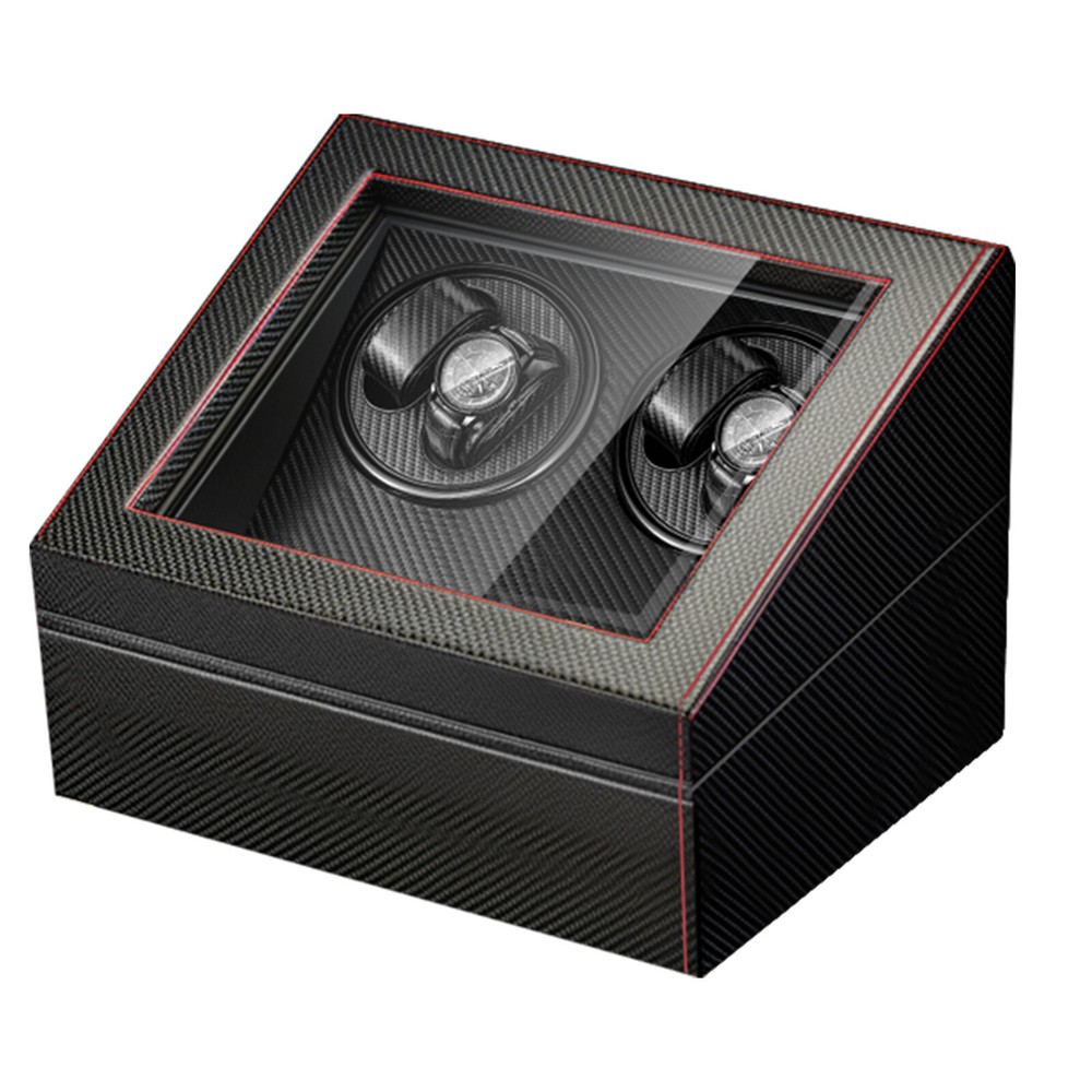 Automatic Rotation Watch Winder Box 4+6 Self Winding Display Box Storage Case
