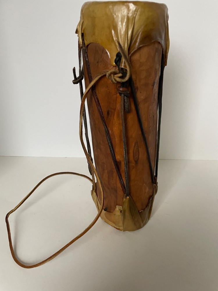 Handmade Tribal Djembe Drum 11.5” Tall