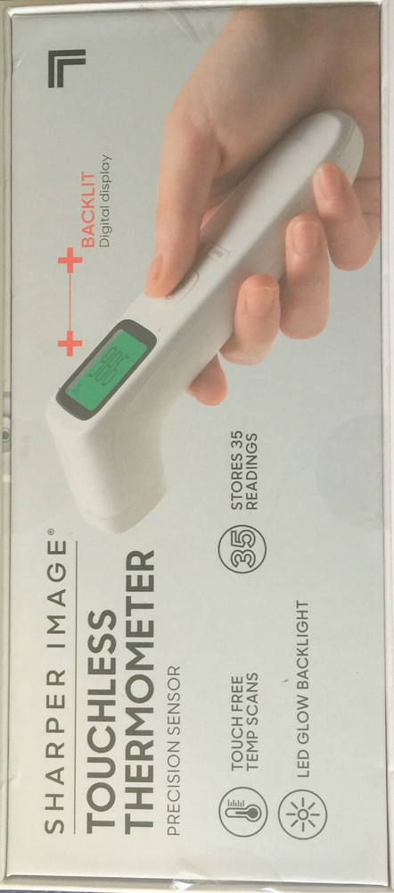 SHARPER IMAGE Digital Touchless Smart Forehead Thermometer