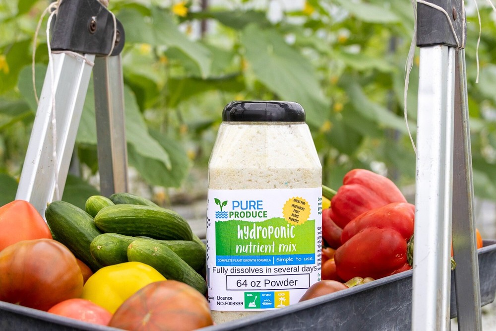 Pure Produce Hydroponic Nutrient solution 64 oz