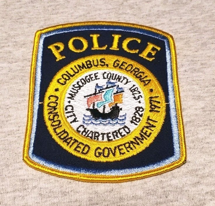 Columbus Georgia Police Shoulder Patch