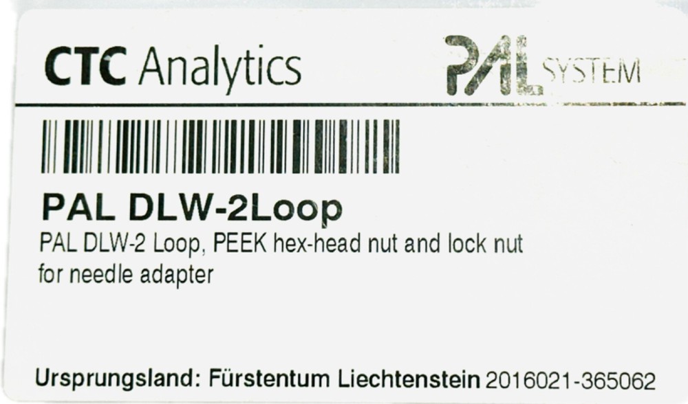 CTC ANALYTICS PAL System Autosampler Kit PAL DLW-2Loop LAB LABORATORY