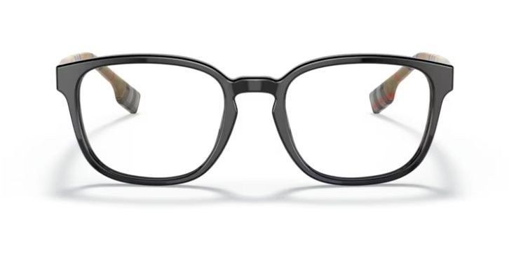 BURBERRY EDISON BE2344 3592 53/20/145 Black Check men Eyewear Frame
