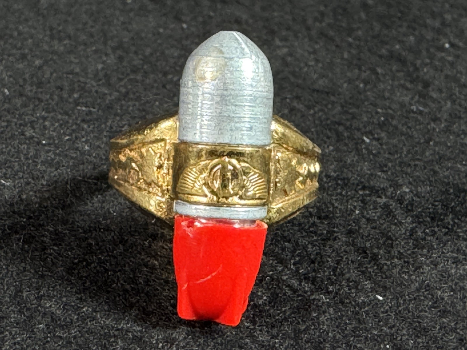 Vintage Lone Ranger Atomic Bomb Ring Classic Kix Cereal Premium Giveaway BEAUTY!