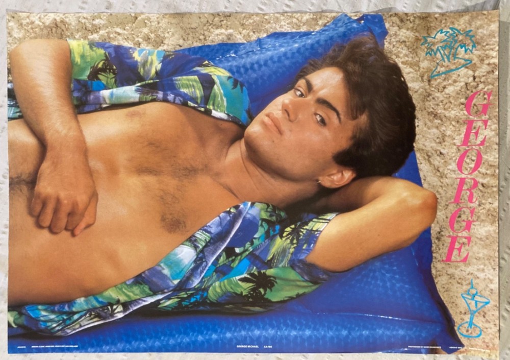 George Michael 1984 Poster Anabas England Wham
