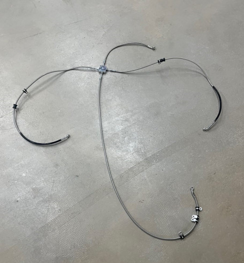 For Can-Am Outlander 450 800 850 1000 1000R Front Brake Hose Line 705601519 USA