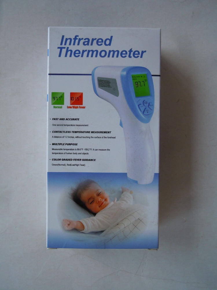 💥 Infrared Digital Forehead Thermometer Non-Contact Accurate Temperature