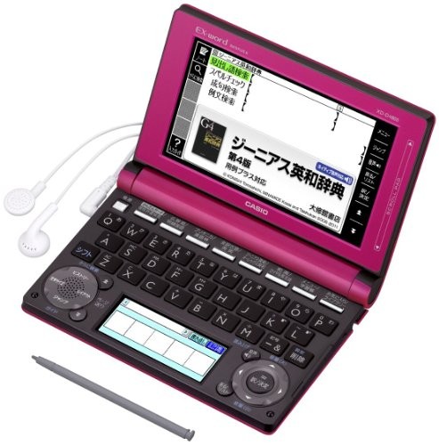 Casio electronic dictionary Data Plus 6 high school model XD-D4800MP magenta pi