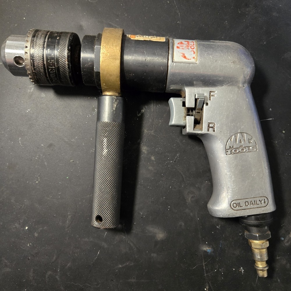 MAC Tools AD540 3/8" Reversible Drill Air Pneumatic Used Tools Great Condition