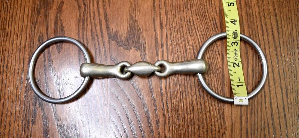 Herm Sprenger, loose ring bit, double joint, 4.75”