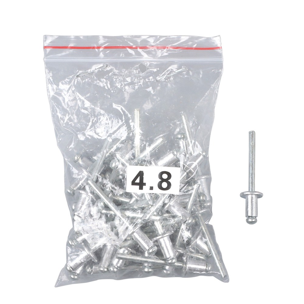 1/4 Multi-purpose Pop Rivet Gun Kit 210Pcs Blind Rivets 13" Hand Riveter Tool