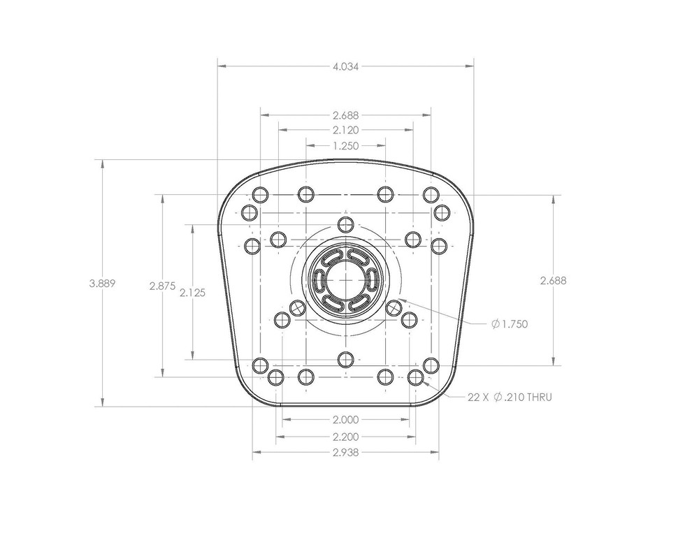 0368 Universal Sounder Mount