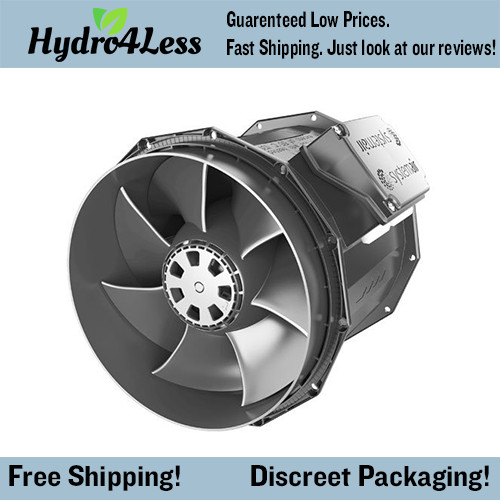 Fantech Revolution Vector Inline Fans  10" 1237 CFM 7.3CFM/Watt Blower Efficient