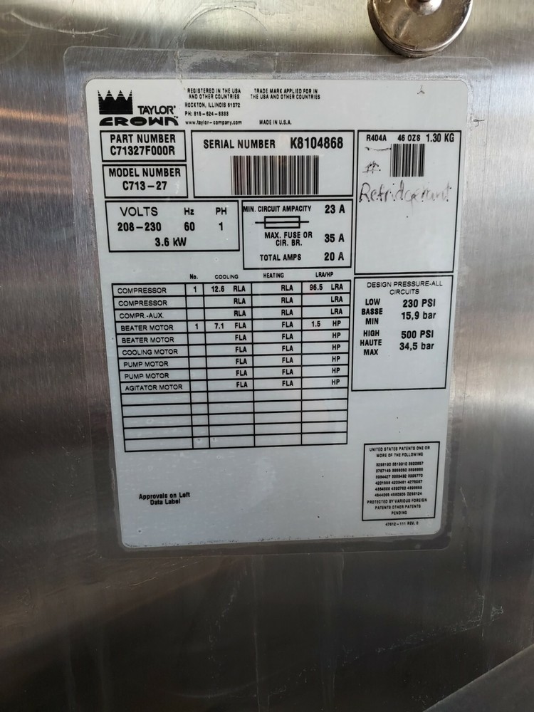 Soft Serve Ice Cream Machine