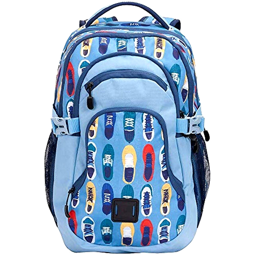 Pembroke School Travel Shoulder Backpack - Sneakers Pattern