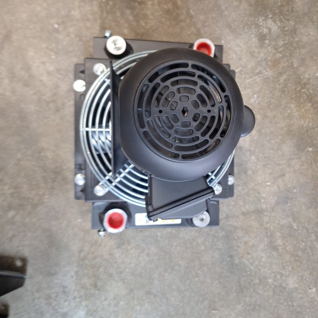 COOL-LINE Forced Air Oil Cooler AL5-1: 5 hp, 30 gpm Max. Flow, 377 psi