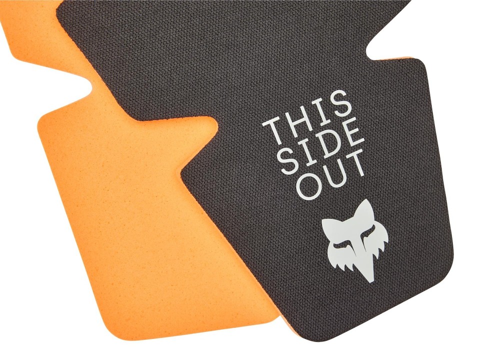 Fox Racing Enduro Knee Sleeve Inserts Orange
