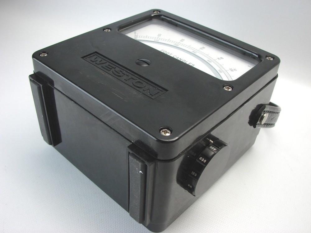 Weston #756 Illumination Meter ft-candles