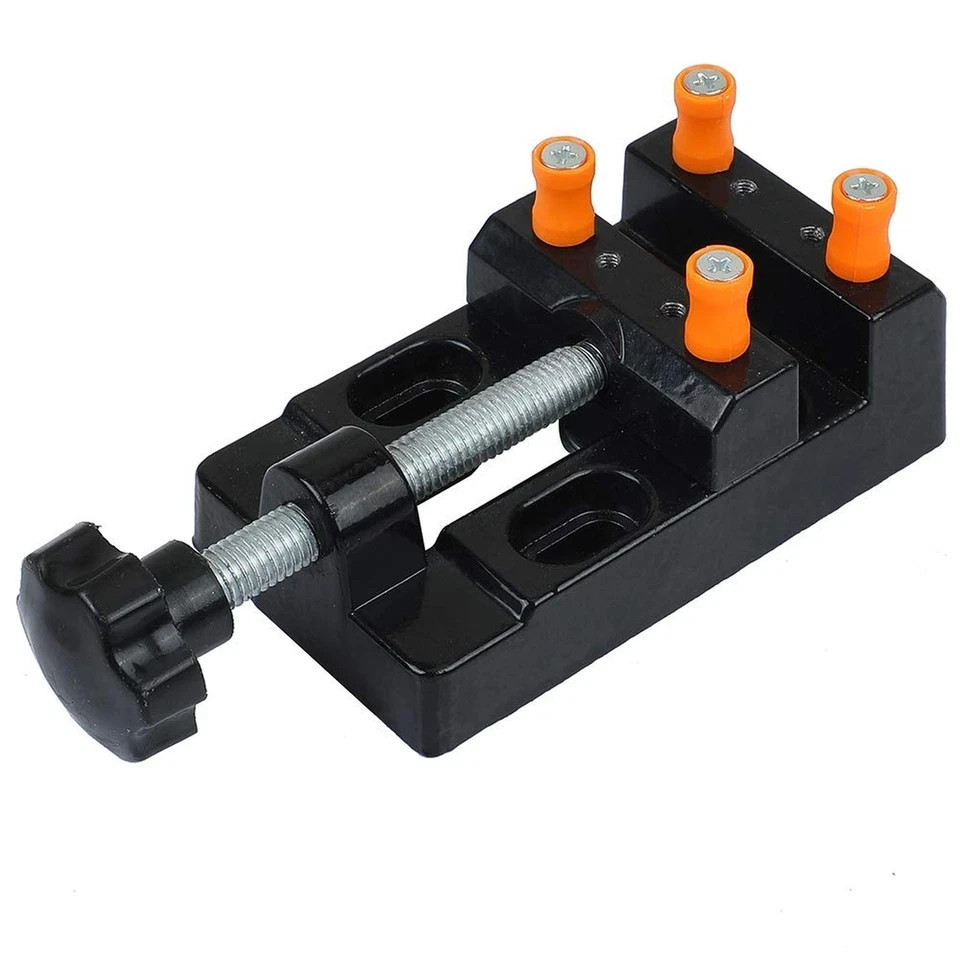 Mini Flat Clamp Table Jaw Bench Clamp Mini Drill Press Vice Opening Parallel ...