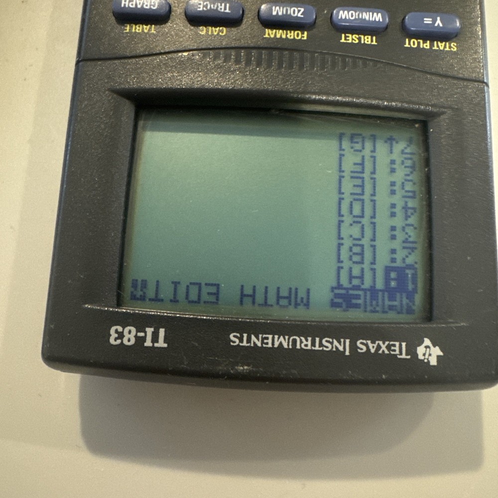 Texas Instruments TI-83 Graphing Calculator with Cover