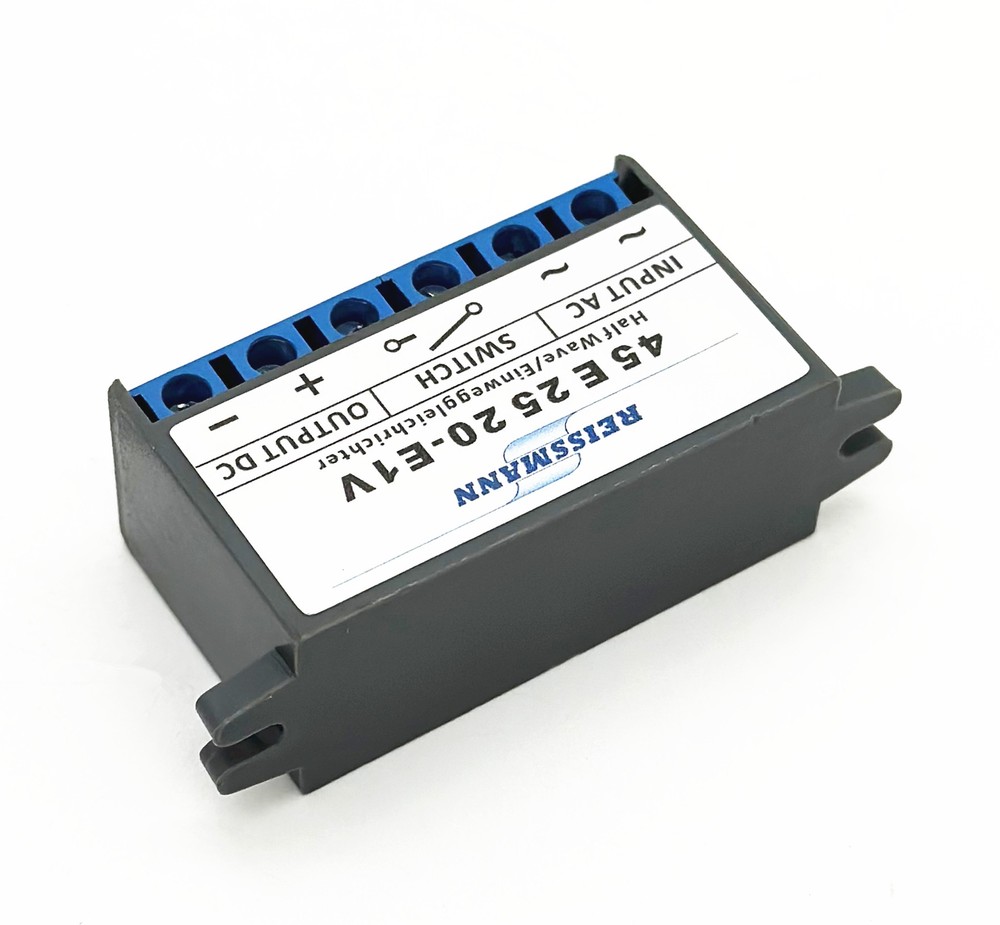 REISSMANN 45 E 25 20-E1V half-wave brake Rectifier Module 45 E 25 20-E 1V