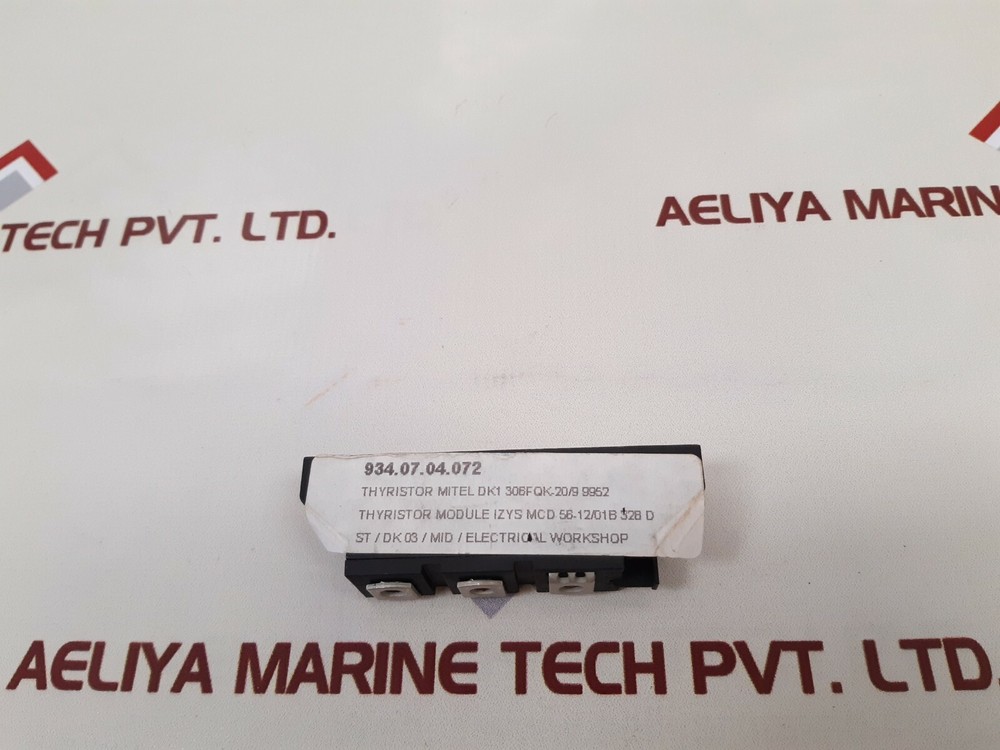 IXYS MCD 56-16 IO1B Thyristor Module,936p,Mcd 56-16 Io1b