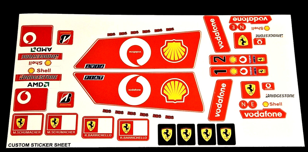 Custom Decal for 8386 Replacement Stickers