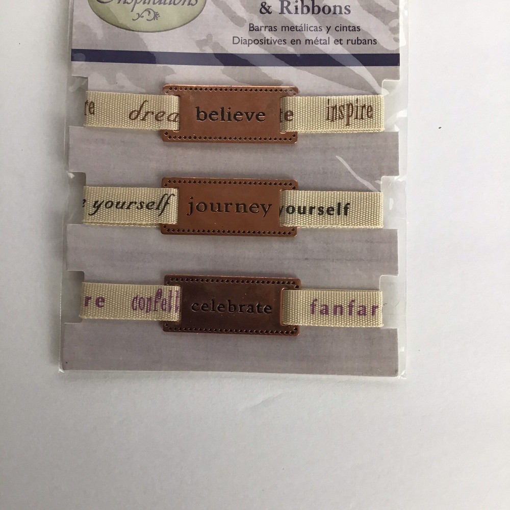 Inspirations Metal Slides & Ribbons