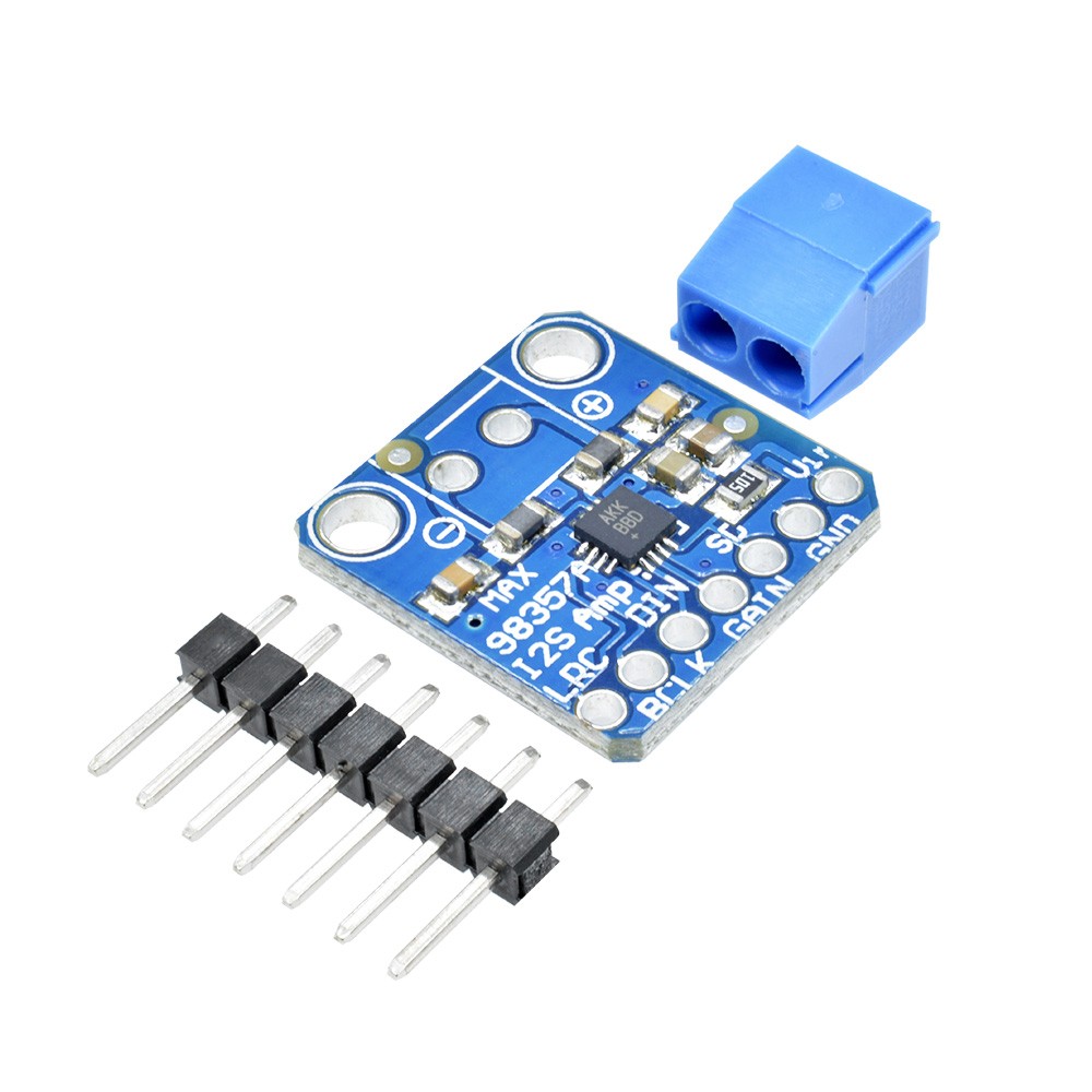 MAX98357 Amplifier Breakout Interface I2S Class D Module For ESP32 Raspberry Pi