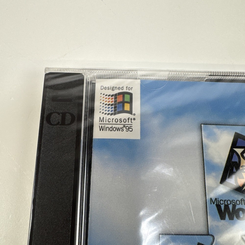 Microsoft Office Professional & Bookshelf Windows 95 SEALED W/Complete W Keys