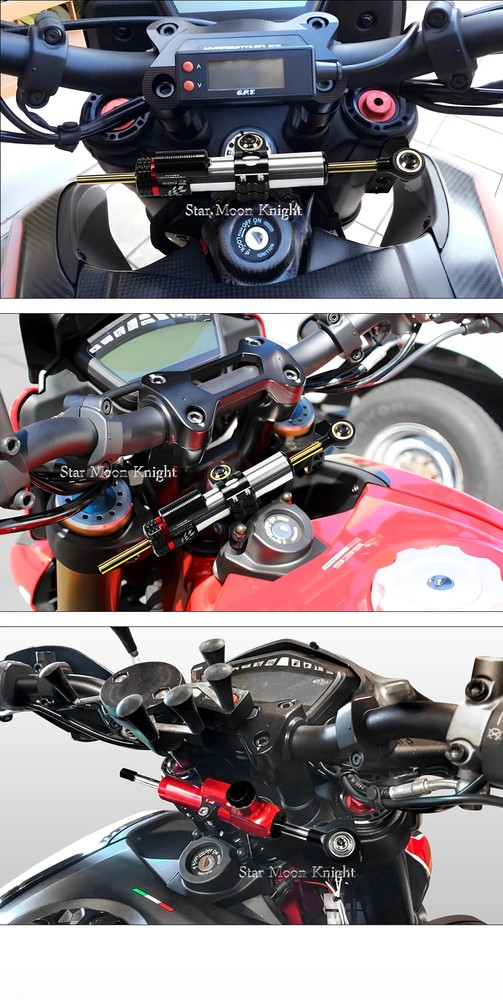 Steering Stabilizer Damper Mounting Bracket Kit For Ducati Hypermotard 950 SP