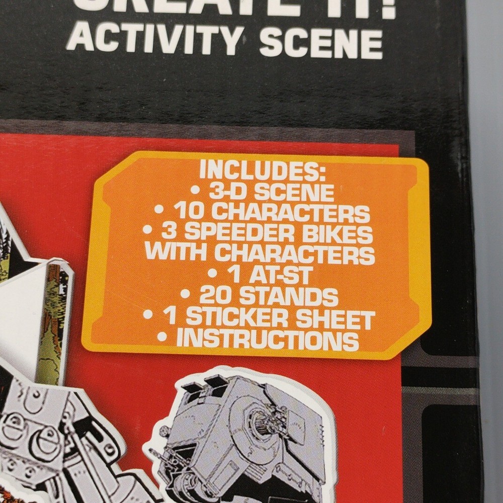 Star Wars Create It Activity Scene 3D