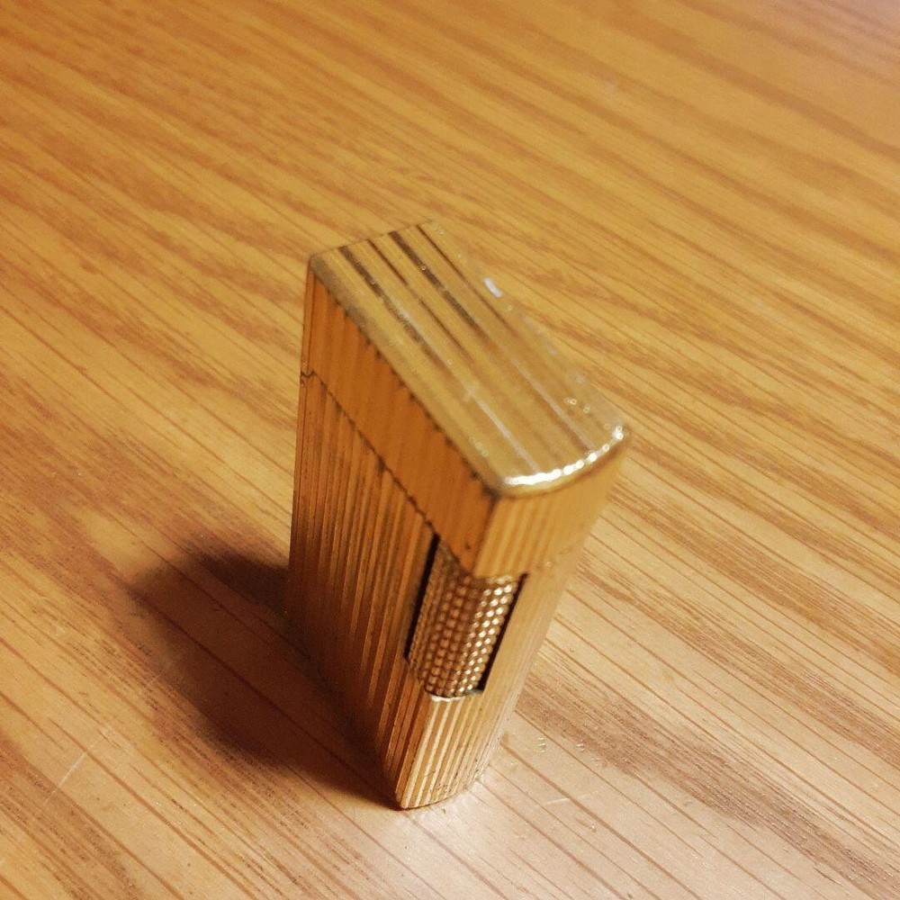 Working Dunhill 70 Rollagas lighter gold without box